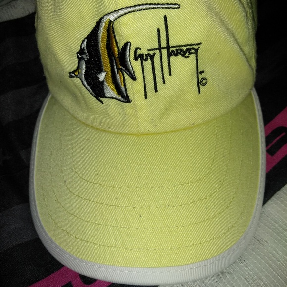 yellow fishing hat